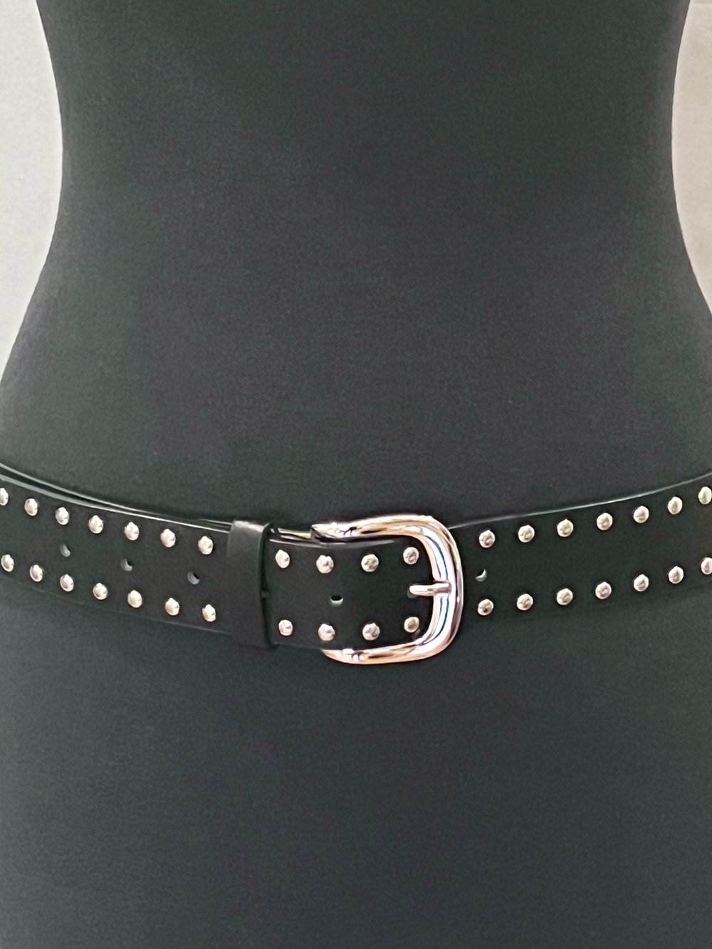 Faux Leather Belts, Set of 2 - Picture 2 of 12